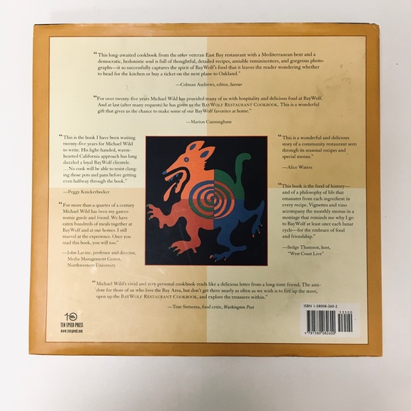🆕 Bay Wolf Restaurant Cookbook - Picture 2 of 6